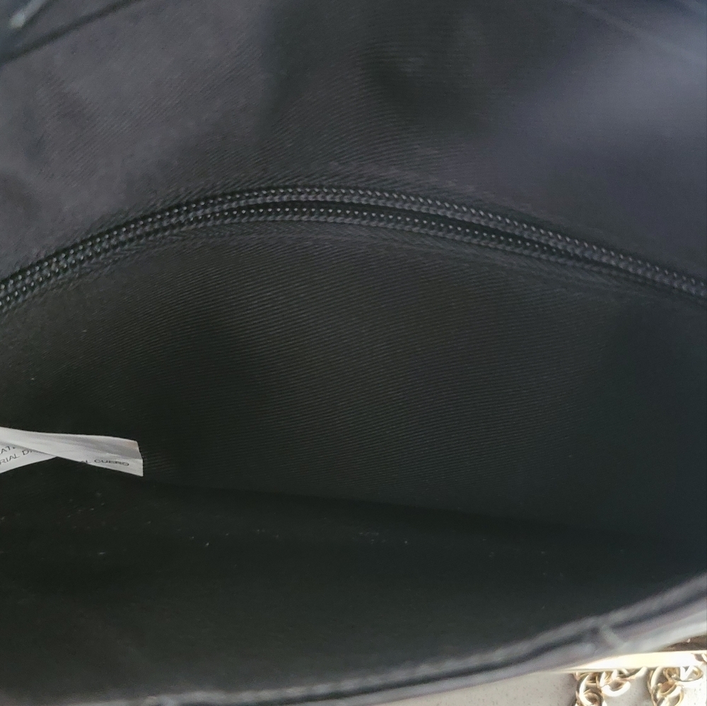 Frayed Black And Gold Cross Body Bag​ - Picture 9 of 10